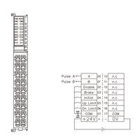 FX20-PGM-BB00 ELCO IP20 MODULAR I/O SYSTEM, FX20-SUBMODULE, PULSE OUTPUT MODULE, 1-CHANNEL, MAX. 500 HZ, DIN 35 MM RAIL INSTALLATION